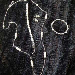 Brighton Meridian necklace bracelet and earrings